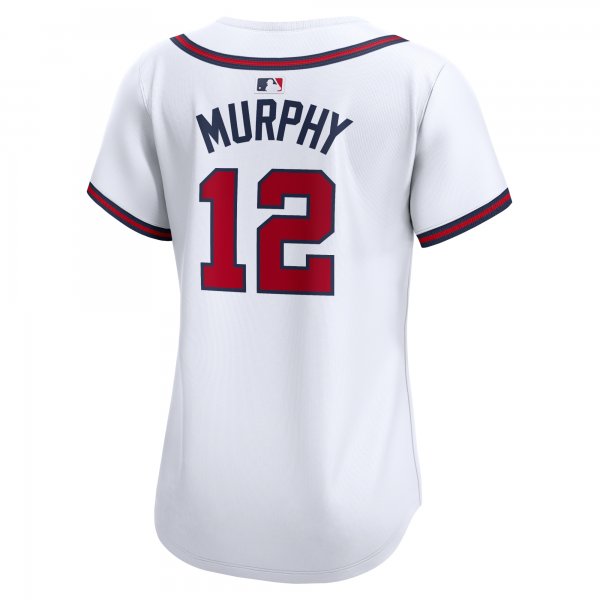 Women's Atlanta Braves Sean Murphy Nike White Home Limited Player Jersey