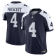 Men's Dallas Cowboys #4 Dak Prescott Nike Navy Vapor F.U.S.E. Limited Jersey