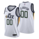 Men's Utah Jazz #00 Jordan Clarkson Swingman Association Edition NBA Jersey