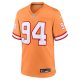 Men's Tampa Bay Buccaneers Calijah Kancey Nike Orange Alternate Team Game Jersey