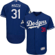 Los Angeles Dodgers #31 Mike Piazza Blue Flexbase Collection 2017 World Series Bound Stitched MLB Jersey