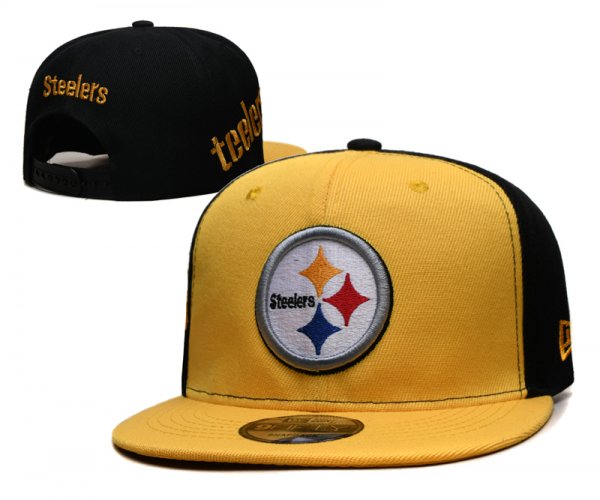 Pittsburgh Steelers's yellow and black cap