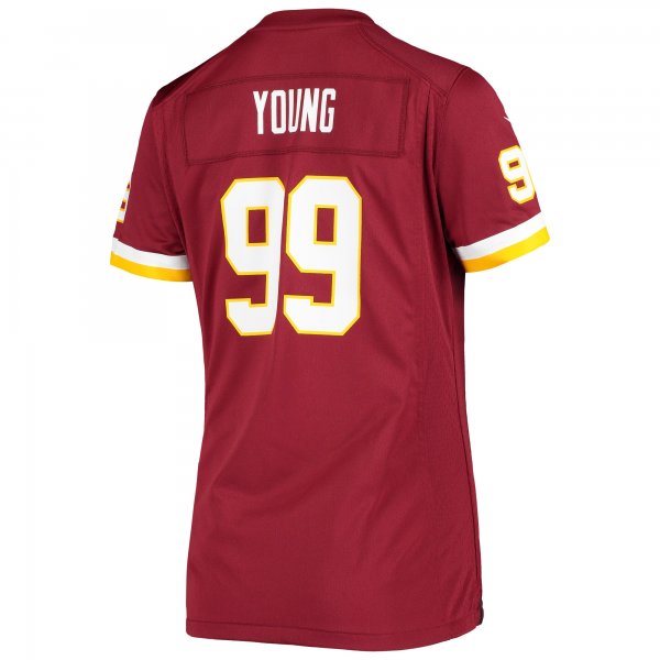 Women's Washington Football Team Chase Young Nike Burgundy Player Game Jersey