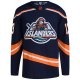 Men's New York Islanders Mathew Barzal adidas Navy Reverse Retro 2.0 Player Jersey