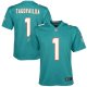 Youth Miami Dolphins Tua Tagovailoa Nike Aqua Game Jersey