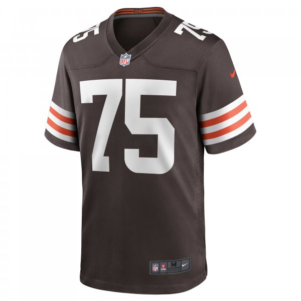 Men's Cleveland Browns Joel Bitonio Nike Brown Game Jersey