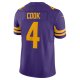 Men's Minnesota Vikings Dalvin Cook Nike Purple Vapor F.U.S.E. Limited Jersey