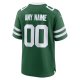 Men's New York Jets  Nike Legacy Green Custom Game Jersey