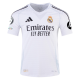 adidas Real Madrid Dani Carvajal Home Jersey w/ Champions League Patches 24/25 (White/Black)