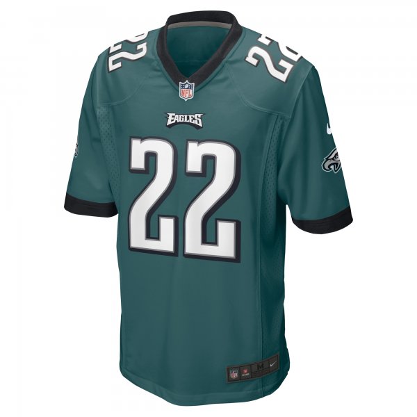 Men's Philadelphia Eagles Kelee Ringo Nike Midnight Green Team Game Jersey