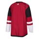 Men's Arizona Coyotes adidas Maroon Home Blank Jersey