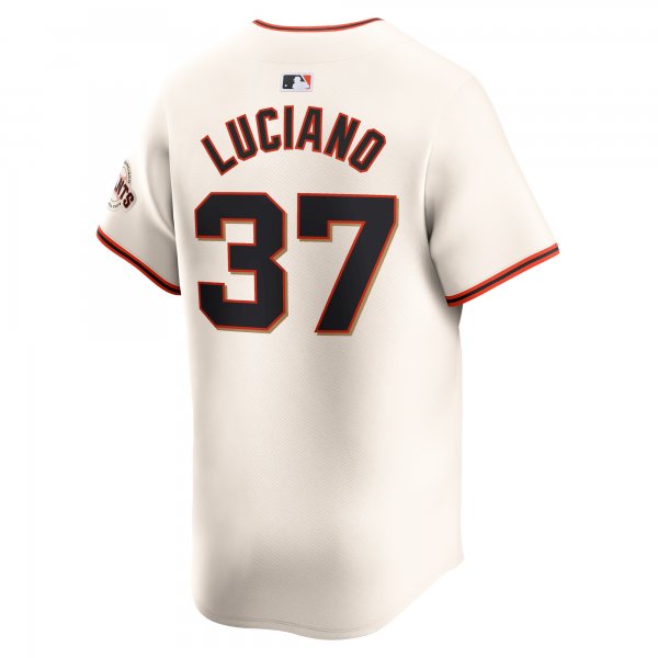 Men's San Francisco Giants Marco Luciano Nike Cream Home Limited Player Jersey