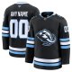 Men's Utah Mammoth Black Home Premium Custom Jersey