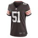 Women's Cleveland Browns Jordan Kunaszyk Nike Brown Game Player Jersey