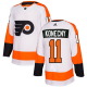 Adidas Philadelphia Flyers #11 Travis Konecny White Road Stitched NHL Jersey