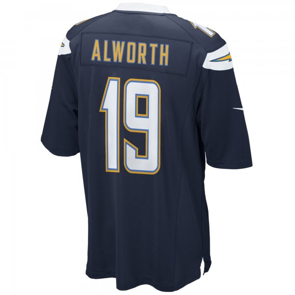 Men's San Diego Chargers Lance Alworth Nike Navy Gridiron Classics Retired Player Game Jersey