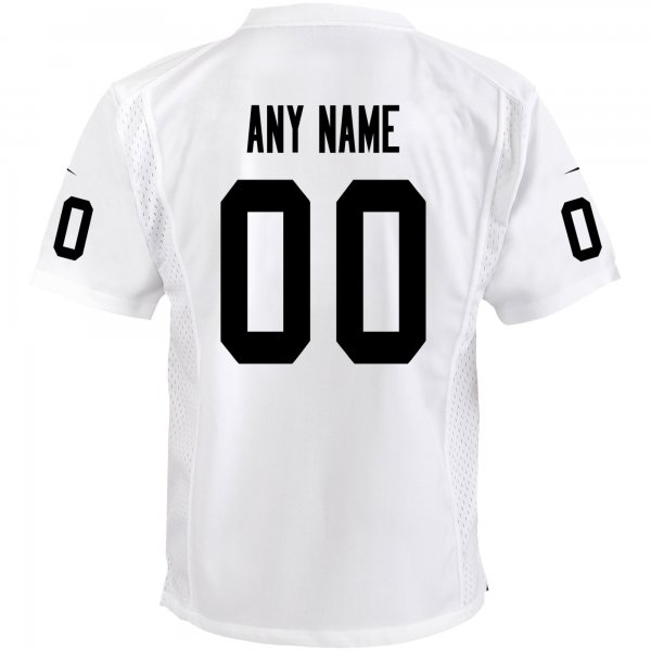 Youth Las Vegas Raiders Nike White Team Custom Game Jersey