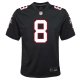 Youth Atlanta Falcons Kyle Pitts Nike Black Game Jersey