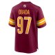 Men's Washington Commanders Efe Obada Nike Burgundy Game Jersey