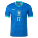 Nike Brazil Bruno Guimarães Away Jersey 24/25 Soar/Dynamic Yellow)