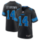 Youth Detroit Lions #14 Amon-Ra St. Brown Nike Black 2nd Alternate Limited Jersey