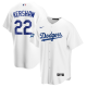 Clayton Kershaw Los Angeles Dodgers Nike 2020 World Series Champions Home Patch Player MLB Jersey - White