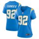 Women's Los Angeles Chargers Andrew Farmer Nike  Powder Blue Team Game Jersey