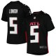 Youth Atlanta Falcons Drake London Nike Black Game Jersey