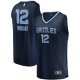 Men's Memphis Grizzlies Ja Morant Fanatics Navy Big & Tall Fast Break Player Jersey - Icon Edition