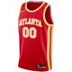 Men's Atlanta Hawks Nike Red 2020/21 Swingman Custom Jersey - Icon Edition