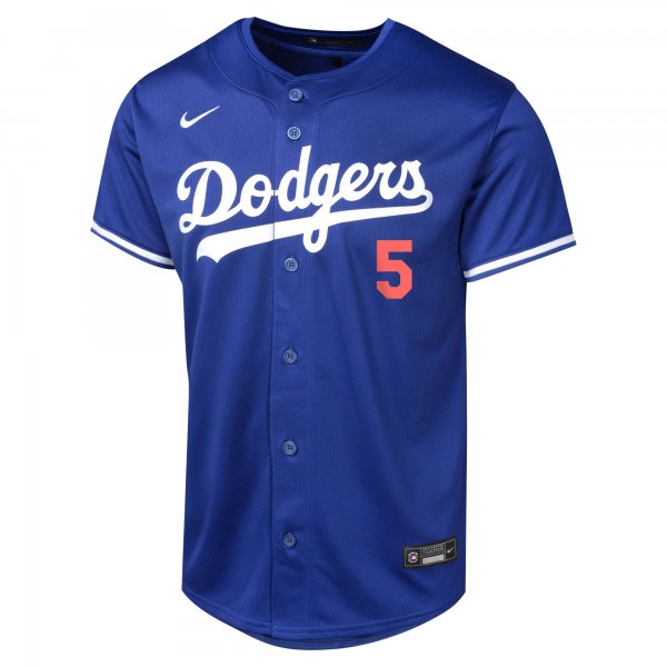 Youth Los Angeles Dodgers Freddie Freeman Nike Royal Alternate Limited Player Jersey