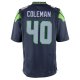 Youth Seattle Seahawks Derrick Coleman Nike College Navy Team Color Game Jersey