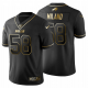 Men's Buffalo Bills #58 Matt Milano Black Metallic Gold 100th Season Jersey