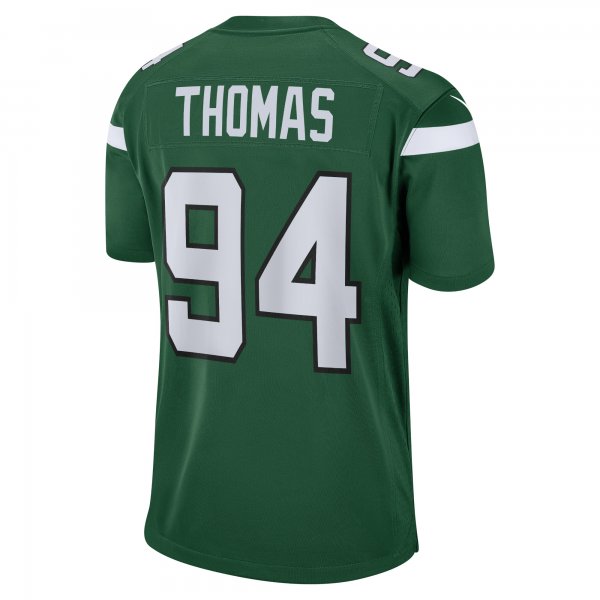 Men's New York Jets Solomon Thomas Nike Gotham Green Game Jersey