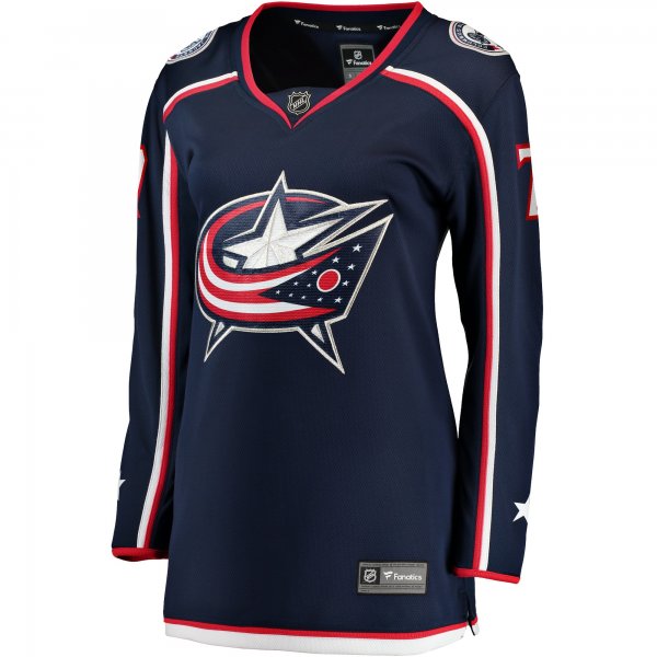 Women's Columbus Blue Jackets Sean Kuraly Fanatics Navy Home Breakaway Player Jersey