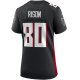 Women's Atlanta Falcons Andre Rison Nike Black Game Retired Player Jersey