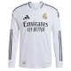 adidas Real Madrid Long Sleeve Home Jersey 24/25 (White)