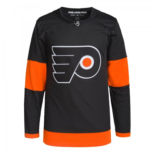 Men's Philadelphia Flyers adidas Black Alternate Primegreen Jersey