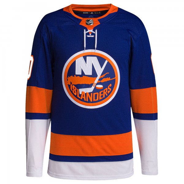 Men's New York Islanders  adidas Royal Home  Primegreen Custom Jersey