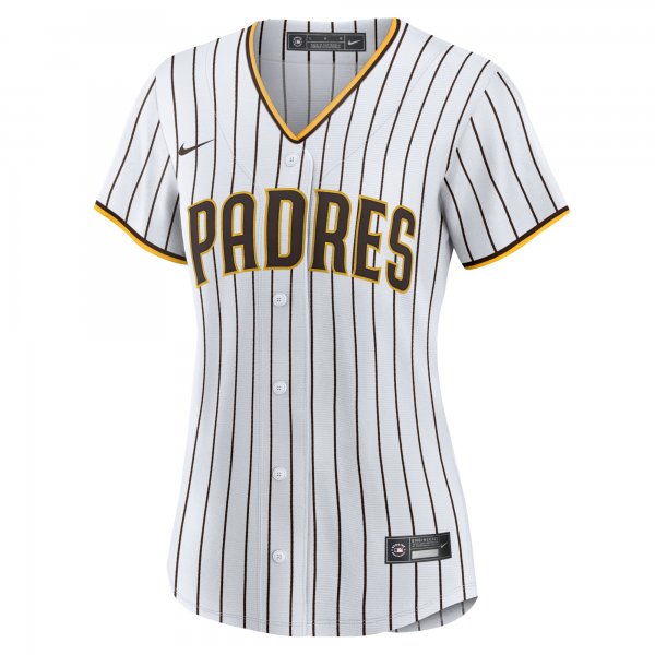 Women's San Diego Padres Nike White Home Replica Team Jersey