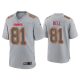 Men's Kansas City Chiefs Blake Bell Gray Atmosphere Fashion Game Jersey