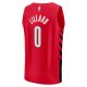 Men's Portland Trail Blazers Damian Lillard Fanatics Red Fast Break Replica Player Jersey - Statement Edition