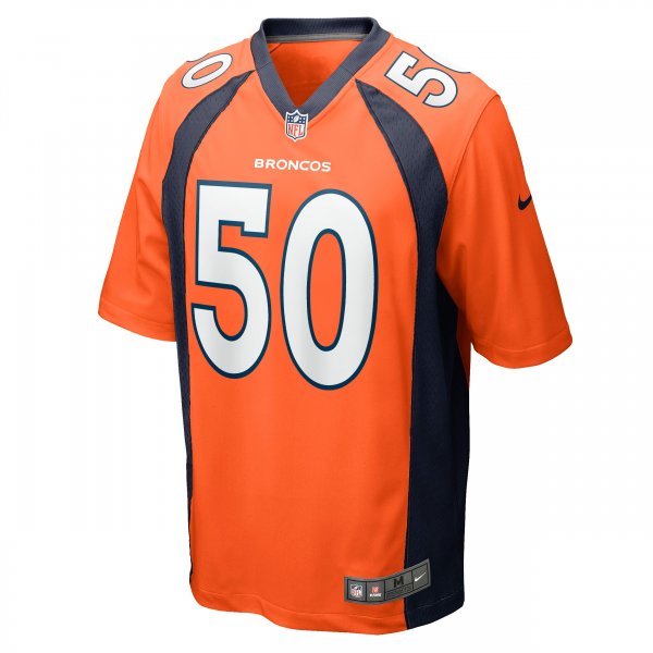 Men's Denver Broncos Jonas Griffith Nike Orange Game Jersey