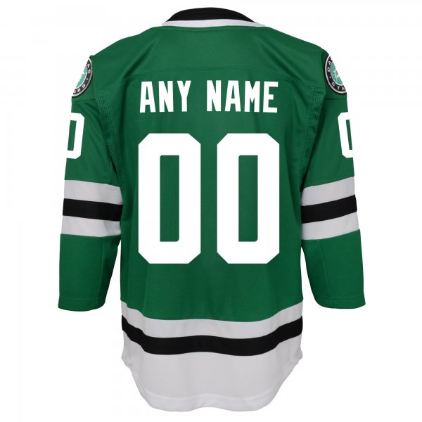 Youth Dallas Stars Green Home Custom Premier Jersey