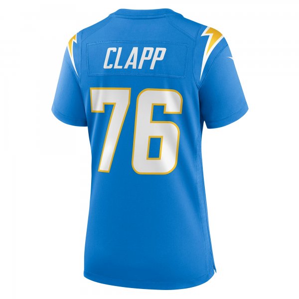 Women's Los Angeles Chargers Will Clapp Nike Powder Blue Game Jersey