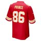 Men's Kansas City Chiefs Gerrit Prince Nike  Red Team Game Jersey