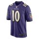 Men's Baltimore Ravens Arthur Maulet Nike  Purple  Game Jersey