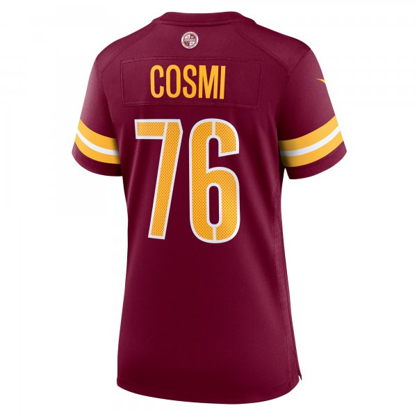 Women's Washington Commanders Sam Cosmi Nike  Burgundy  Game Jersey