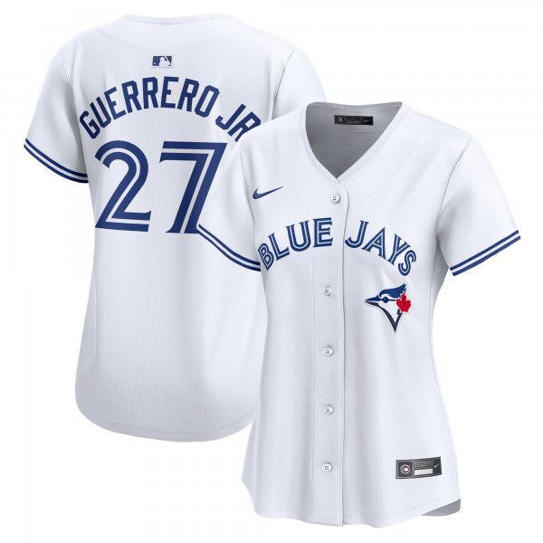 Women's Toronto Blue Jays #27 Vladimir Guerrero Jr. Nike White Home Limited Player Jersey