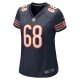 Women's Chicago Bears Doug Kramer Nike Navy Game Player Jersey